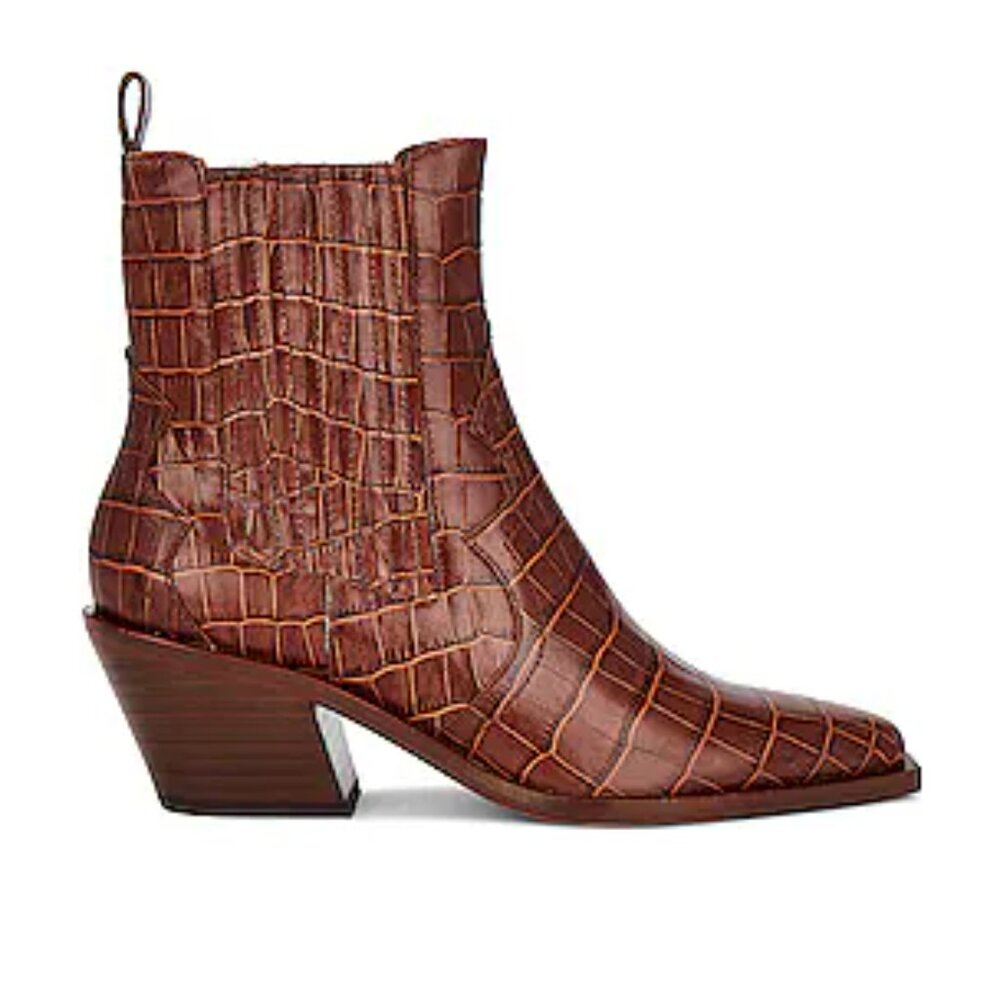 Dolce Vita Senna Croc Embossed Bootie
